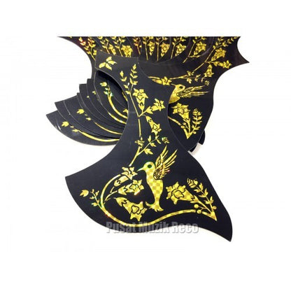 RM Acoustic Guitar Pickguard - B11 Gold Bird - Reco Music Malaysia