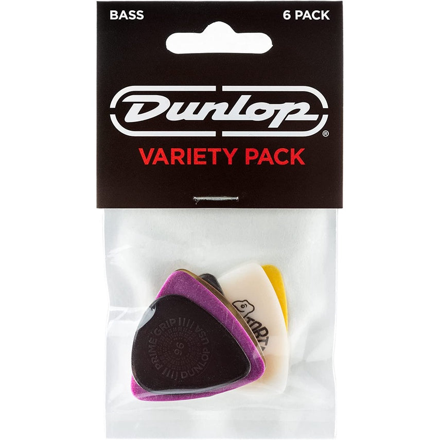 Jim Dunlop PVP117 Bass Guitar Picks Guitar Pick Variety Pack (6pcs) - Reco Music Malaysia