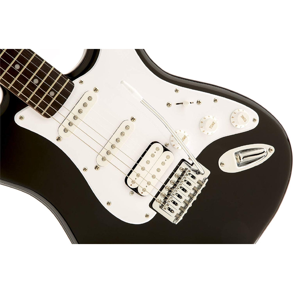 Fender Squier 0370005506 Black Bullet Stratocaster HSS Electric Guitar - Reco Music Malaysia