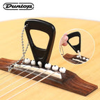 Jim Dunlop 7016J Acoustic Guitar Bridge Pin -Black/White - Reco Music Malaysia