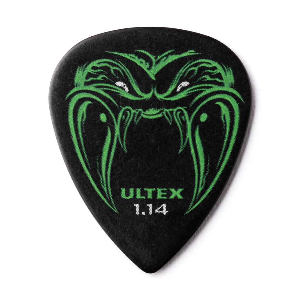 Jim Dunlop PH112P114 James Hetfield Black Fang 1.14mm Guitar Picks Player Pack - Reco Music Malaysia