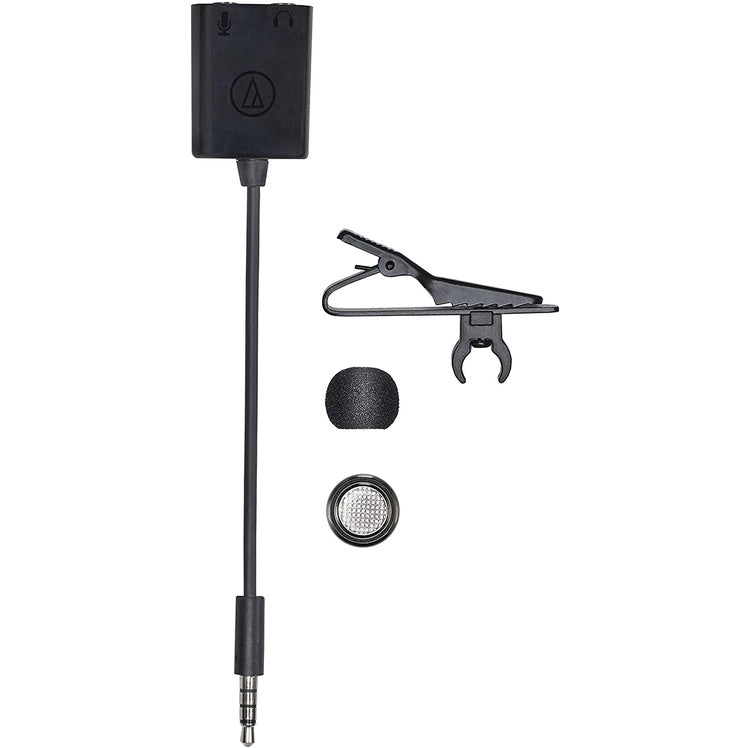 Audio Technica ATR3350xiS Omnidirectional Condenser Lavalier Mic Audio-Technica ATR-3350xiS ATR 3350xiS Microphone - Reco Music Malaysia