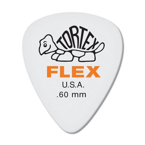 Jim Dunlop 428P060 Tortex Flex Standard 0.60mm Guitar Picks Player Pack - Reco Music Malaysia