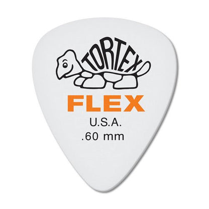 Jim Dunlop 428P060 Tortex Flex Standard 0.60mm Guitar Picks Player Pack - Reco Music Malaysia