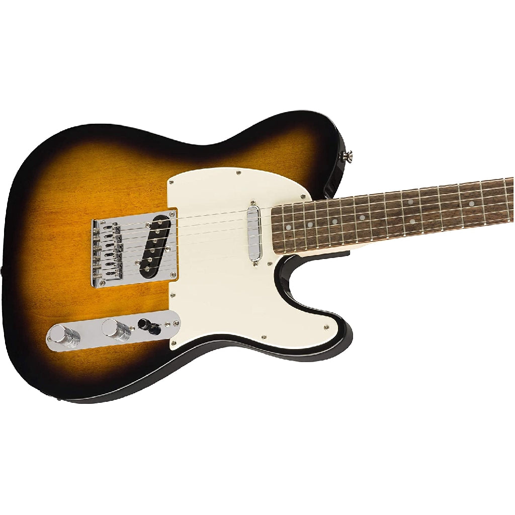 Fender Squier 0370045532 Bullet Telecaster Electric Guitar Laurel Fingerboard, Brown Sunburst - Reco Music Malaysia