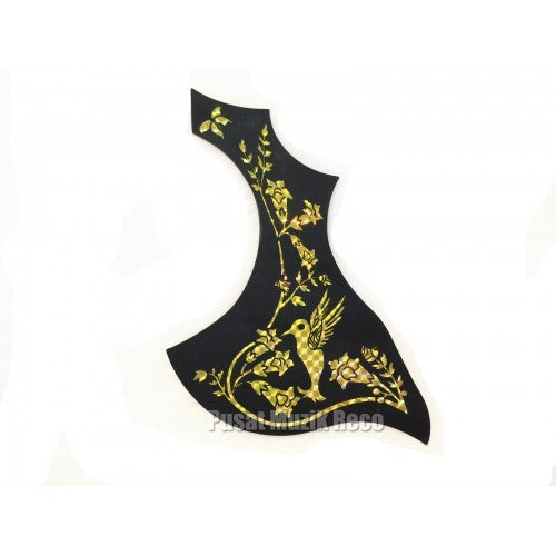 RM Acoustic Guitar Pickguard - B11 Gold Bird - Reco Music Malaysia