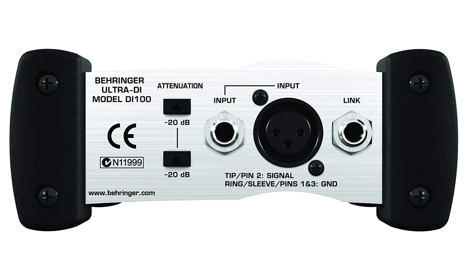 Behringer ULTRA-DI DI100 Active DI Box - Reco Music Malaysia