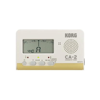 Korg CA-2 - White Chromatic Tuner - Reco Music Malaysia