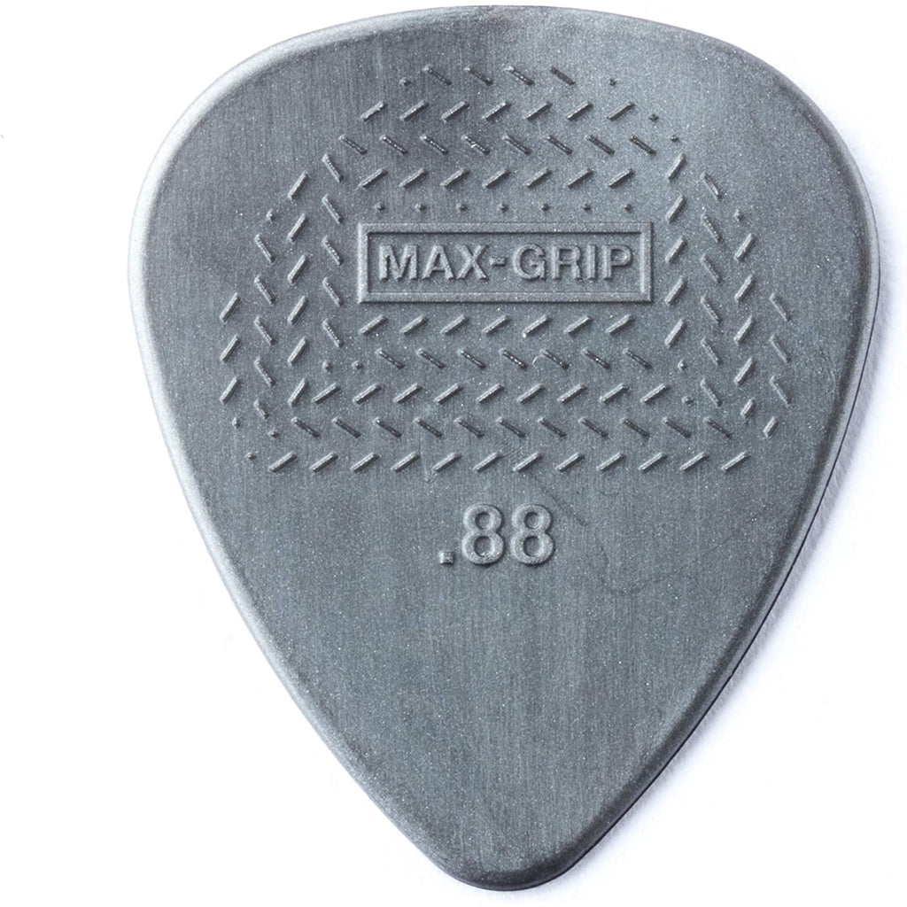 Jim Dunlop 449P088 Nylon Max Grip Standard Guitar Picks .88mm 12-pack
