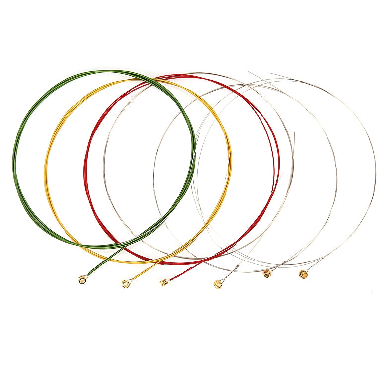 Alice AE535C Colorful Steel Electric Guitar Strings Set - Reco Music Malaysia