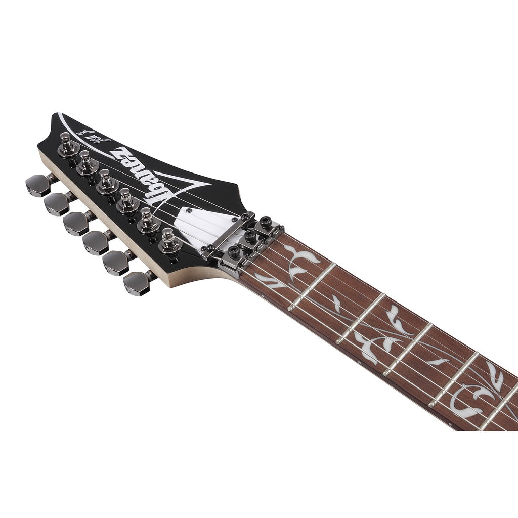 Ibanez JEMJR-BK V2 Steve Vai Signature JEM Series Electric Guitar, Black - Reco Music Malaysia