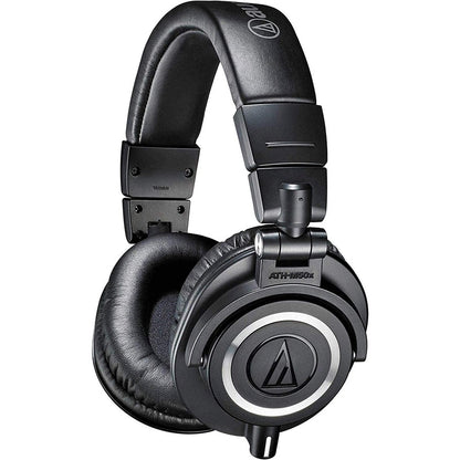 Audio Technica ATH-M50x Professional Monitor Headphone Closed-back Studio Monitoring Headphones - Reco Music Malaysia