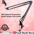 RM NB-35 Microphone Suspension Boom Scissor Arm Desktop Stand  - Reco Music Malaysia