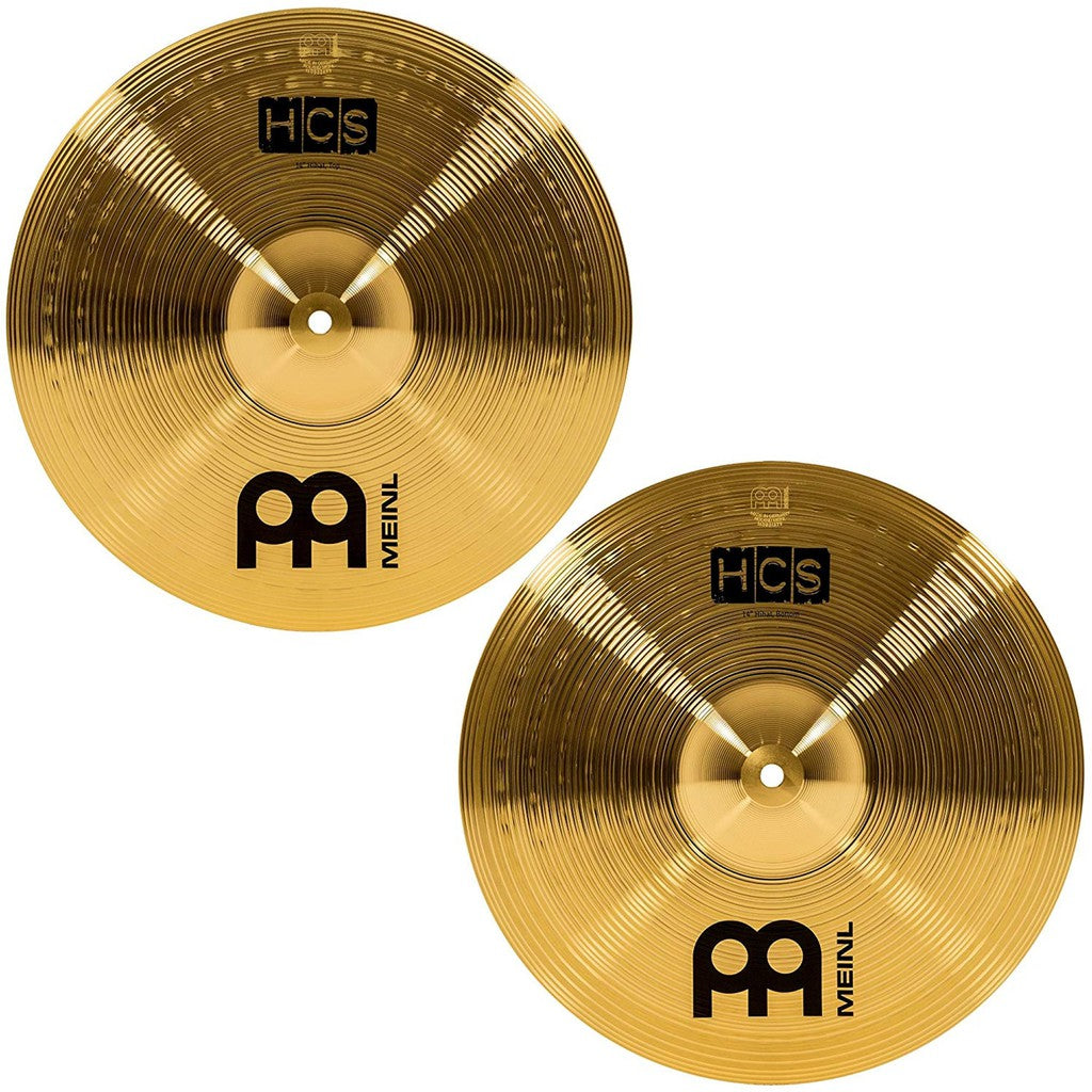 Meinl HCS1418 Basic Cymbal Set with Free 14inch Crash - Reco Music Malaysia