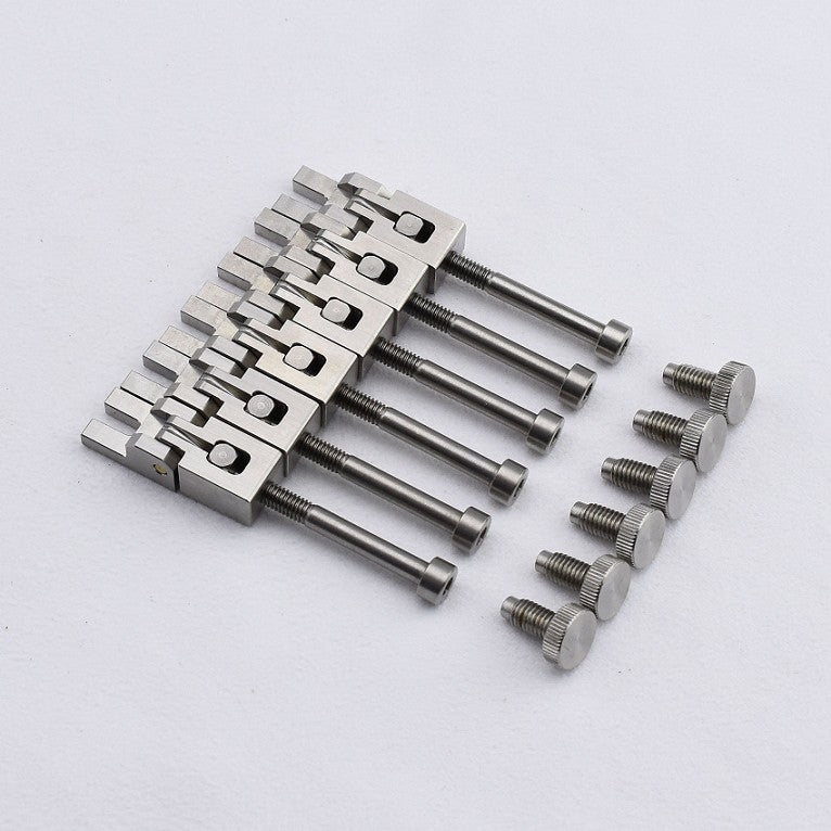 RM GF7894 HIGH QUALITY STEEL Floyd Rose Double Locking Guitar Tremolo Bridge String Saddle String Lock 6pcs - Reco Music Malaysia