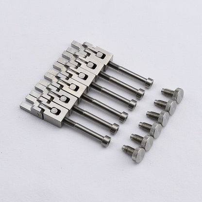 RM GF7894 HIGH QUALITY STEEL Floyd Rose Double Locking Guitar Tremolo Bridge String Saddle String Lock 6pcs - Reco Music Malaysia