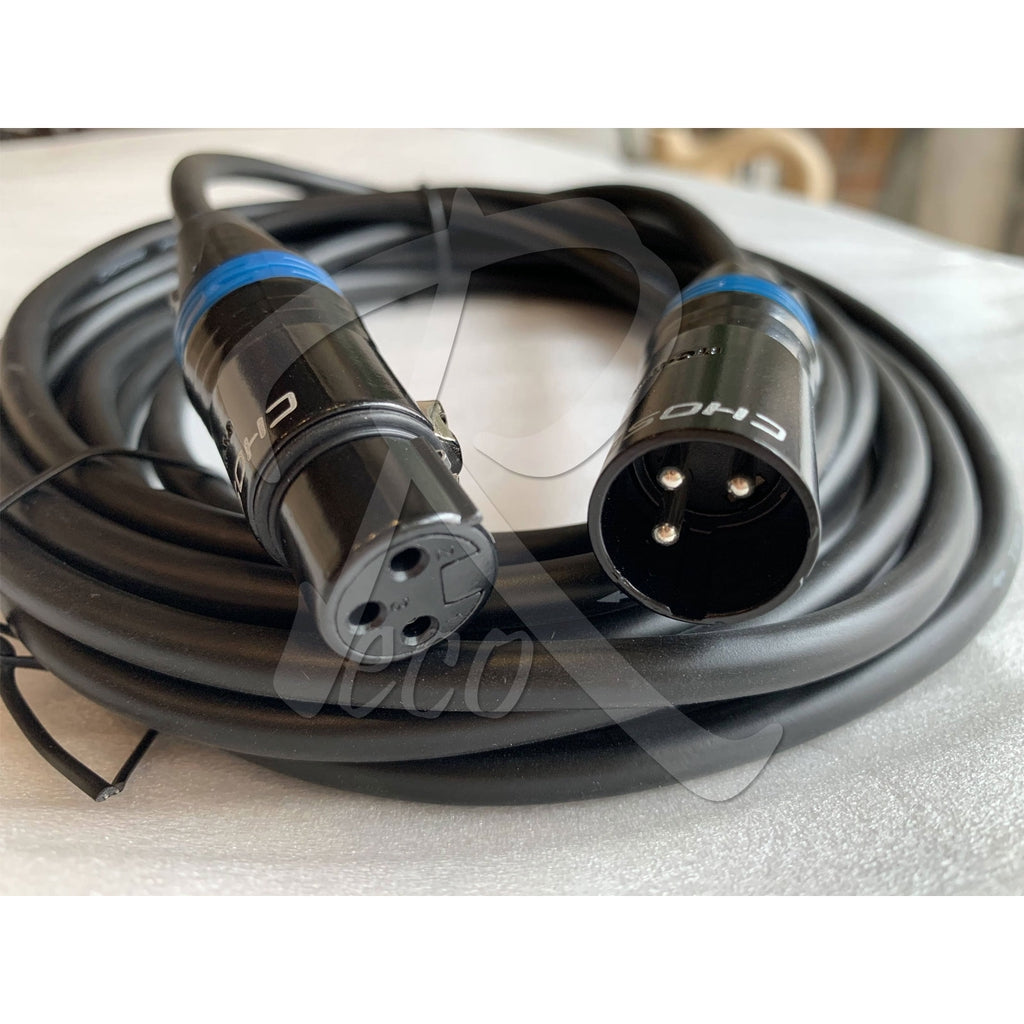 RM RXX Microphone Cable 3-Pin XLR Male to XLR Female - Reco Music Malaysia