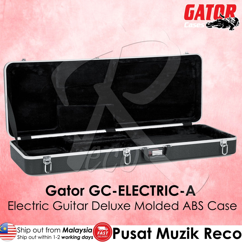 Gator GC-ELECTRIC-A Deluxe ABS Molded Case for Electric Guitar