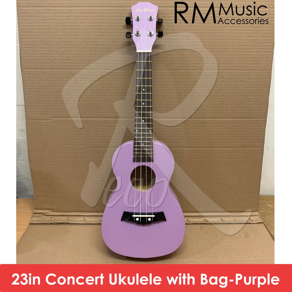 RM 23in Concert Ukulele Wooden Ukulele not Toy Hawaii Guitar Beginner Ukulele