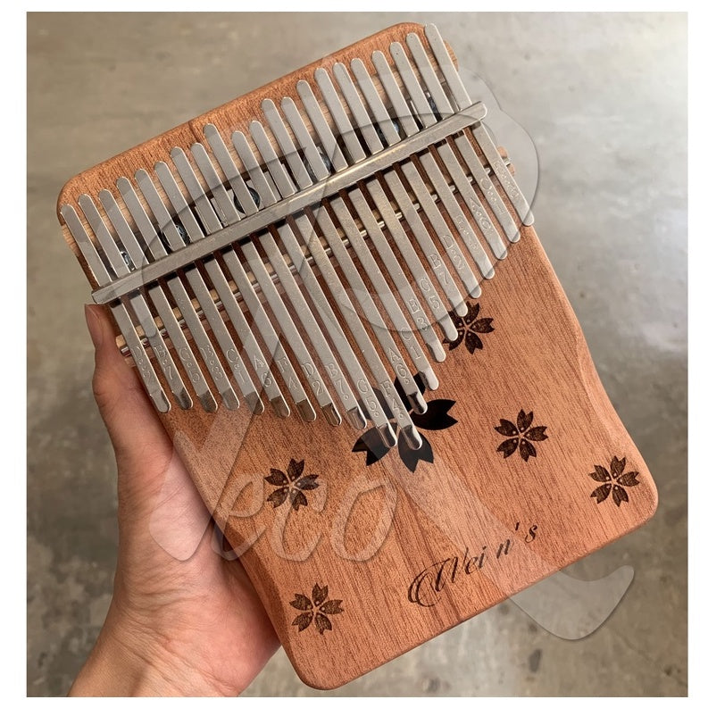 RM 21 keys Kalimba Thumb Piano Finger Piano with Bag & Acc 21音拇指琴卡林巴手指钢琴