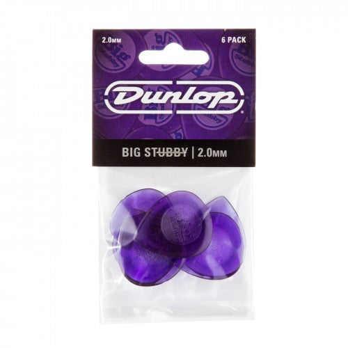 Jim Dunlop 475P2.0 Big Stubby 2.0mm Guitar Picks Player Pack - Reco Music Malaysia