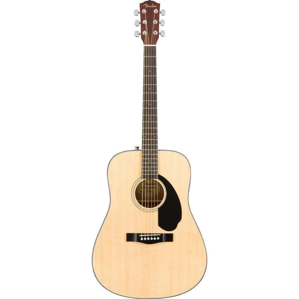 Fender CD-60S SOLID TOP Dreadnought Acoustic Guitar Pack V2 - Reco Music Malaysia