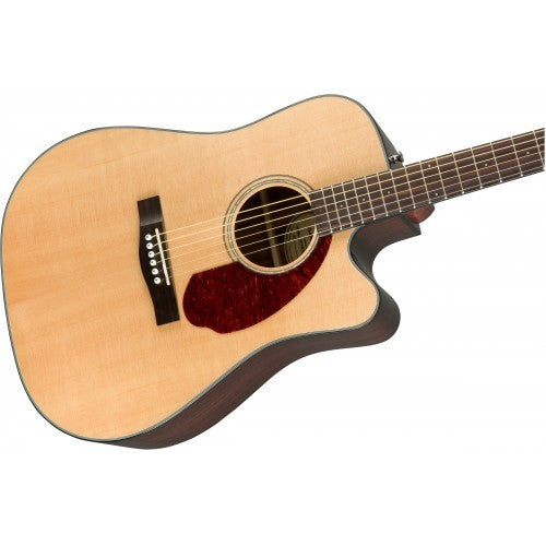 Fender CD-140SCE Solid Top 6-String Acoustic-Electric Guitar with Case,Natural (CD140SCE) | Reco Music Malaysia