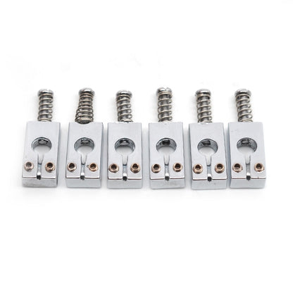 RM Electric Guitar Tremolo Bridge Saddles Flat Type 20x10.5MM - 6/set - Reco Music Malaysia