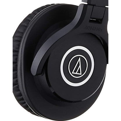 Audio Technica ATH-M40x Professional Monitor Headphone Closed-back Studio Monitoring DJ Mixing Headphones - Reco Music Malaysia