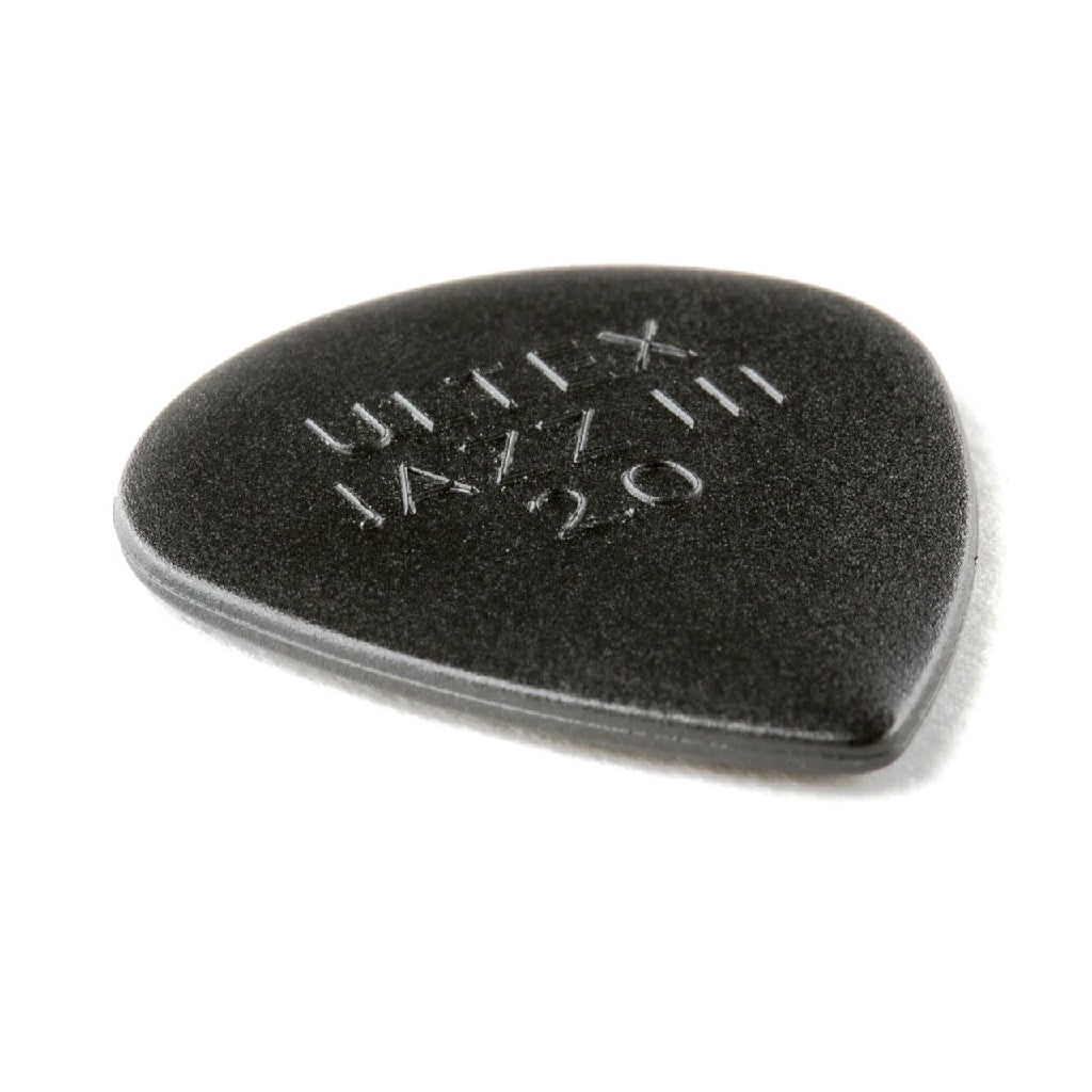 Jim Dunlop 427P200 Ultex Jazz III 2.00mm Black Guitar Picks Player Pack - Reco Music Malaysia