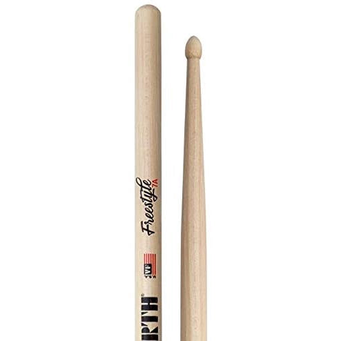 Vic Firth FS7A American Concept Freestyle Hickory Wood Tip 7A Drumstick - Reco Music Malaysia