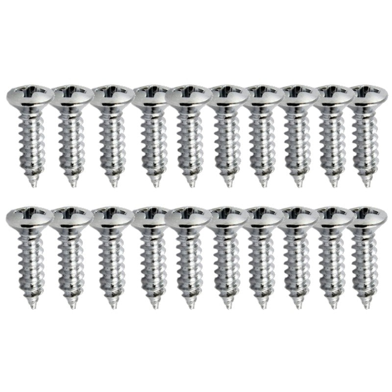 Allparts GS0001-010 Chrome Guitar Pickguard Screws | Reco Music Malaysia