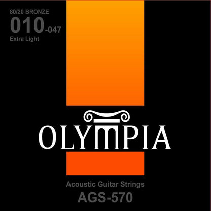 Olympia AGS-570 Acoustic Guitar String 1047 - Reco Music Malaysia