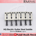 RM GF1329BK10.8-6 STEEL BLACK Electric Guitar Tremolo Bridge Saddle - Reco Music Malaysia