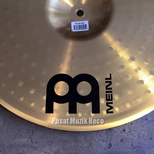 Meinl Cymbals HCS16C 16" HCS Brass Crash Cymbal - Reco Music Malaysia