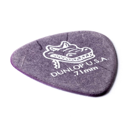 Jim Dunlop 417P071 Gator Grip Guitar Picks Pack - .71mm Purple (12-pack) - Reco Music Malaysia