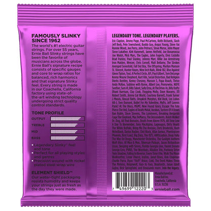 Ernie Ball 2220 Power Slinky Nickel Wound Electric Guitar String 1148 | Reco Music Malaysia