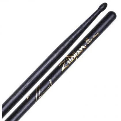 Zildjian Z5AB Hickory Series Wood Tip BLACK 5A Drumstick (USA Made) - Reco Music Malaysia