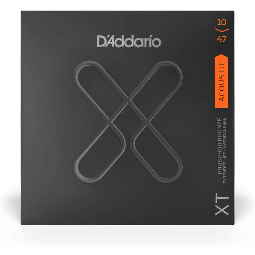 D'Addario XTAPB1047 XT Phosphor Bronze Coated Acoustic Guitar String - Reco Music Malaysia