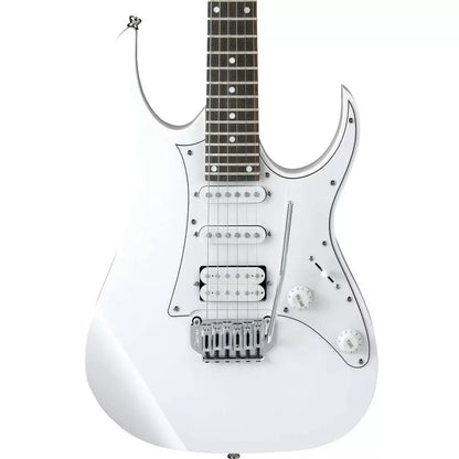 Ibanez GRG140 WH 24 Frets Solid Body Electric Guitar with Tremolo, White - Reco Music Malaysia