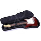 RM REB200 20mm Thick Padded Electric Guitar Bag With Neck Rest Double Shoulder Strap - Reco Music Malaysia