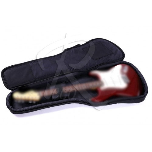 RM REB200 20mm Thick Padded Electric Guitar Bag With Neck Rest Double Shoulder Strap - Reco Music Malaysia