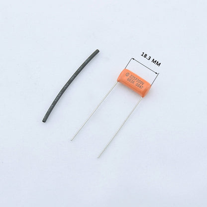 CDE Sprague CDE225P 683K 0.068UF 200V Guitar Orange Drop Capacitor Tone Caps - Reco Music Malaysia