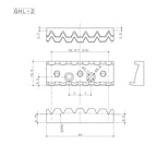 Gotoh GHL-2 Chome Electric Guitar 43MM Floyd Rose Guitar Locking Nut - Reco Music Malaysia