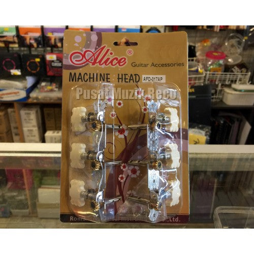 Alice AFD-017AP Acoustic Guitar Machine Head (3+3) - Reco Music Malaysia