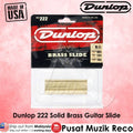 Jim Dunlop 222 Solid Brass Guitar Slide , Medium - Reco Music Malaysia
