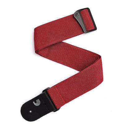 Planet Waves PWS101/RD 2inch Red Polypropylene Guitar Strap - Reco Music Malaysia