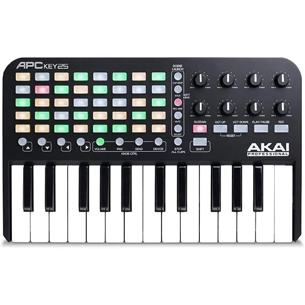 Akai Professional APC Key 25 25-key USB Midi Keyboard Controller - Reco Music Malaysia