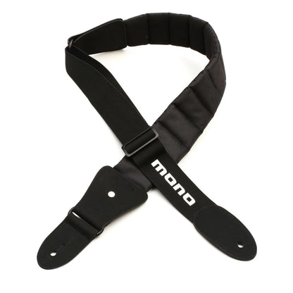 Mono M80-BTY-BLK-L M80 3 Inch Betty Long Padded Black Guitar Strap - Reco Music Malaysia