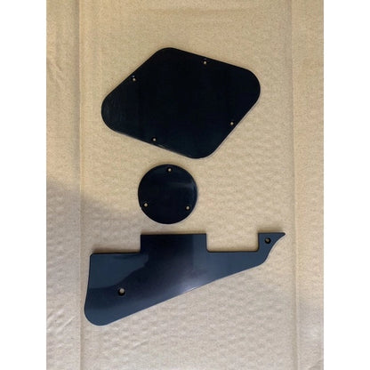 RM RLP100 3pcs Electric Guitar LP Pickguard Cavity Cover Switch Cover Black - Reco Music Malaysia